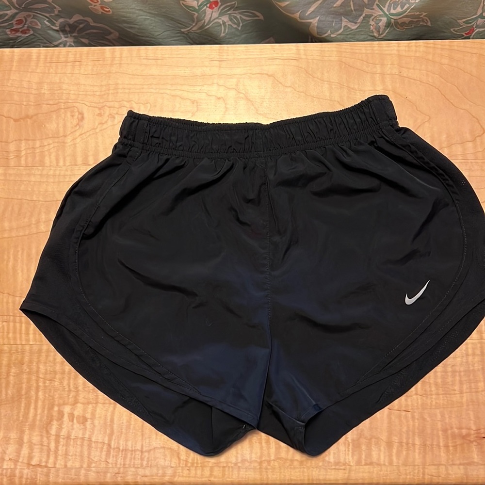 Nike women’s athletic shorts, black. Small.